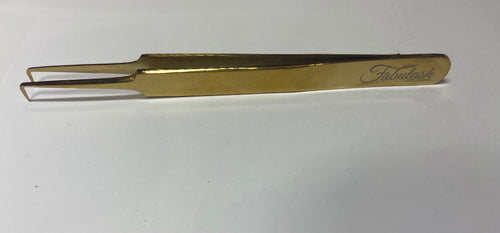 Gold Luxe Edition Square Angled Tweezers