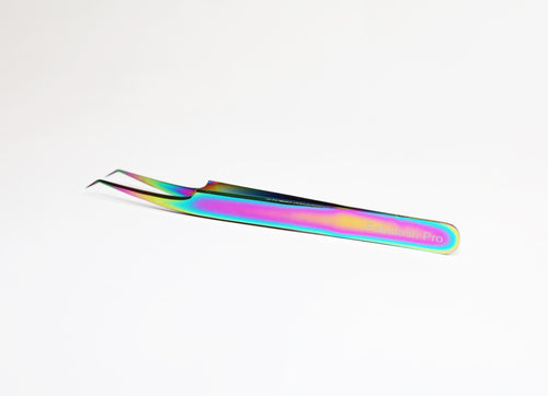 Small angled tweezers