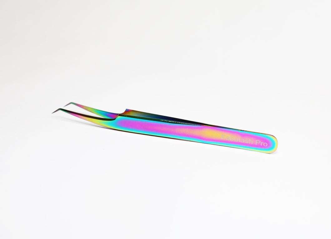 Small angled tweezers