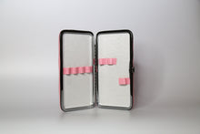 Load image into Gallery viewer, Pink leather tweezer case