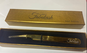 Gold Luxe Edition Straight Fine Point Tweezers