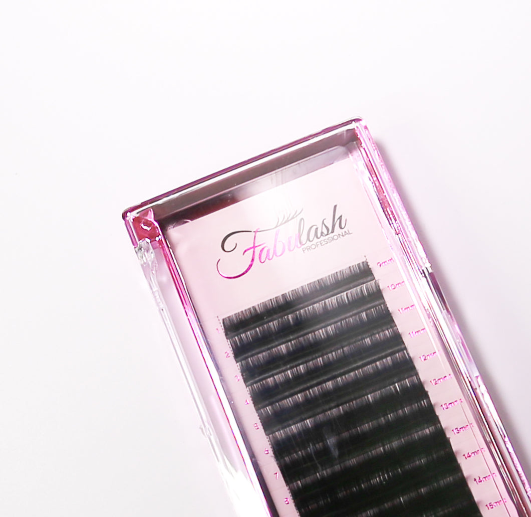 0.07 lashes Mixed Length lashes