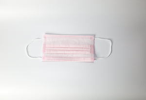 Pink disposable masks Pack of 50